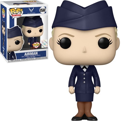 Military Pop! Vinyl Figure Air Force Female Dress Blues (Caucasian) - Fugitive Toys