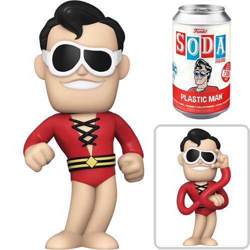 Funko Vinyl Soda Figure: DC Plastic Man - Fugitive Toys