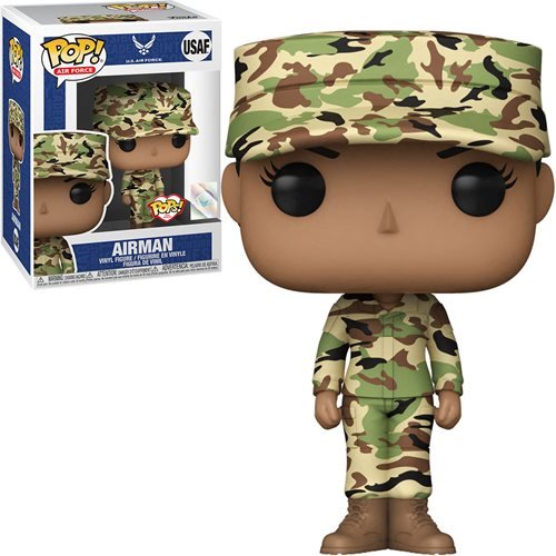 Military Pop! Vinyl Figure Air Force Female Camo (Hispanic) - Fugitive Toys