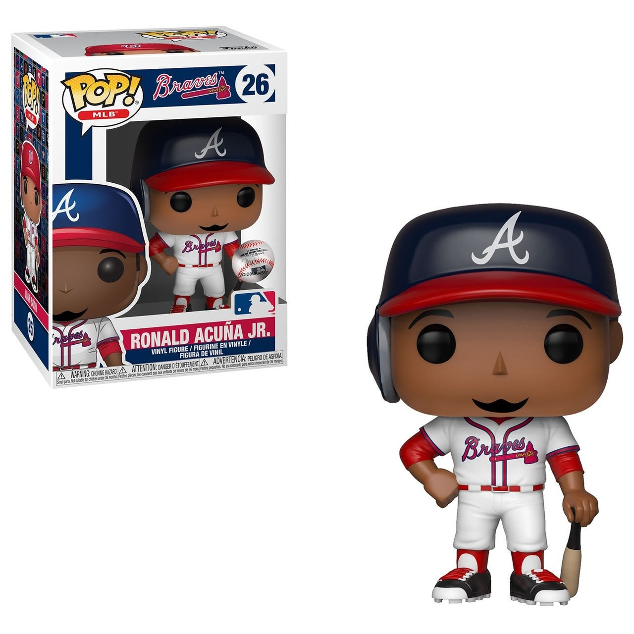 MLB Pop! Vinyl Figure Ronald Acuna Jr. [Atlanta Braves] [26] - Fugitive Toys