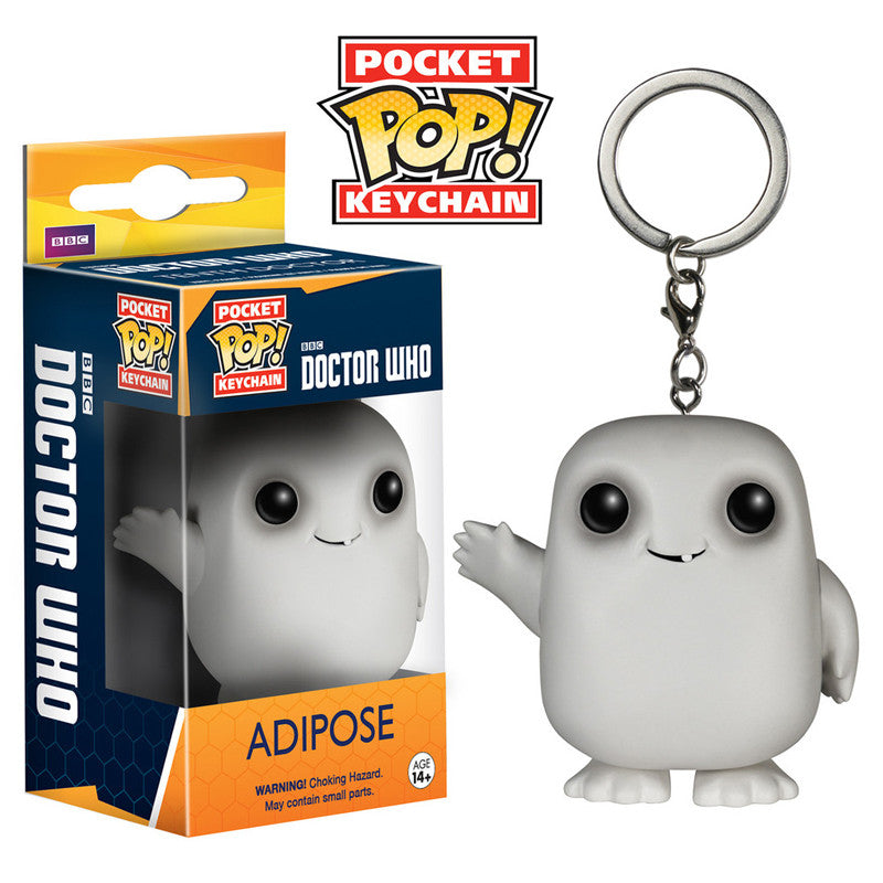 Doctor Who Pocket Pop! Keychain Adipose - Fugitive Toys