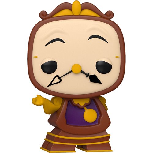 Disney Beauty & the Beast Pop! Vinyl Figure Cogsworth [1133] - Fugitive Toys