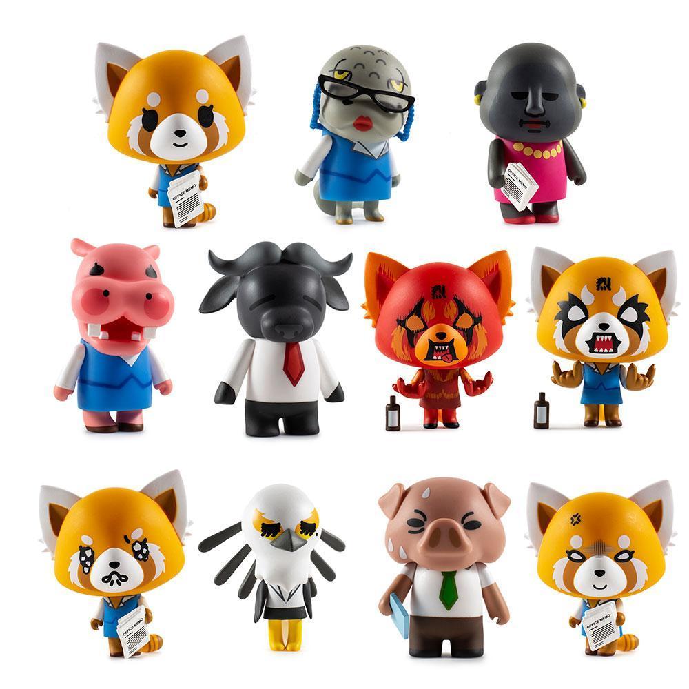 Kidrobot x Sanrio Aggretsuko Vinyl Mini Series: (1 Blind Box) - Fugitive Toys