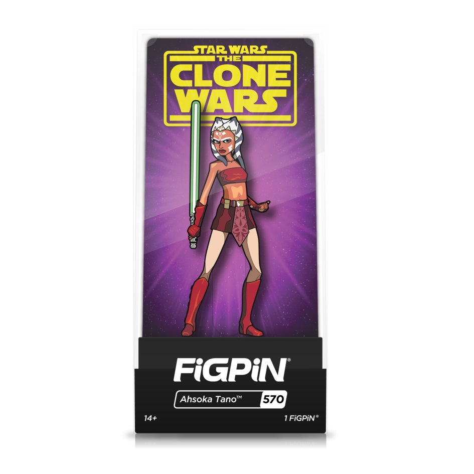 Star Wars The Clone Wars: FiGPiN Enamel Pin Ahsoka Tano [570] - Fugitive Toys