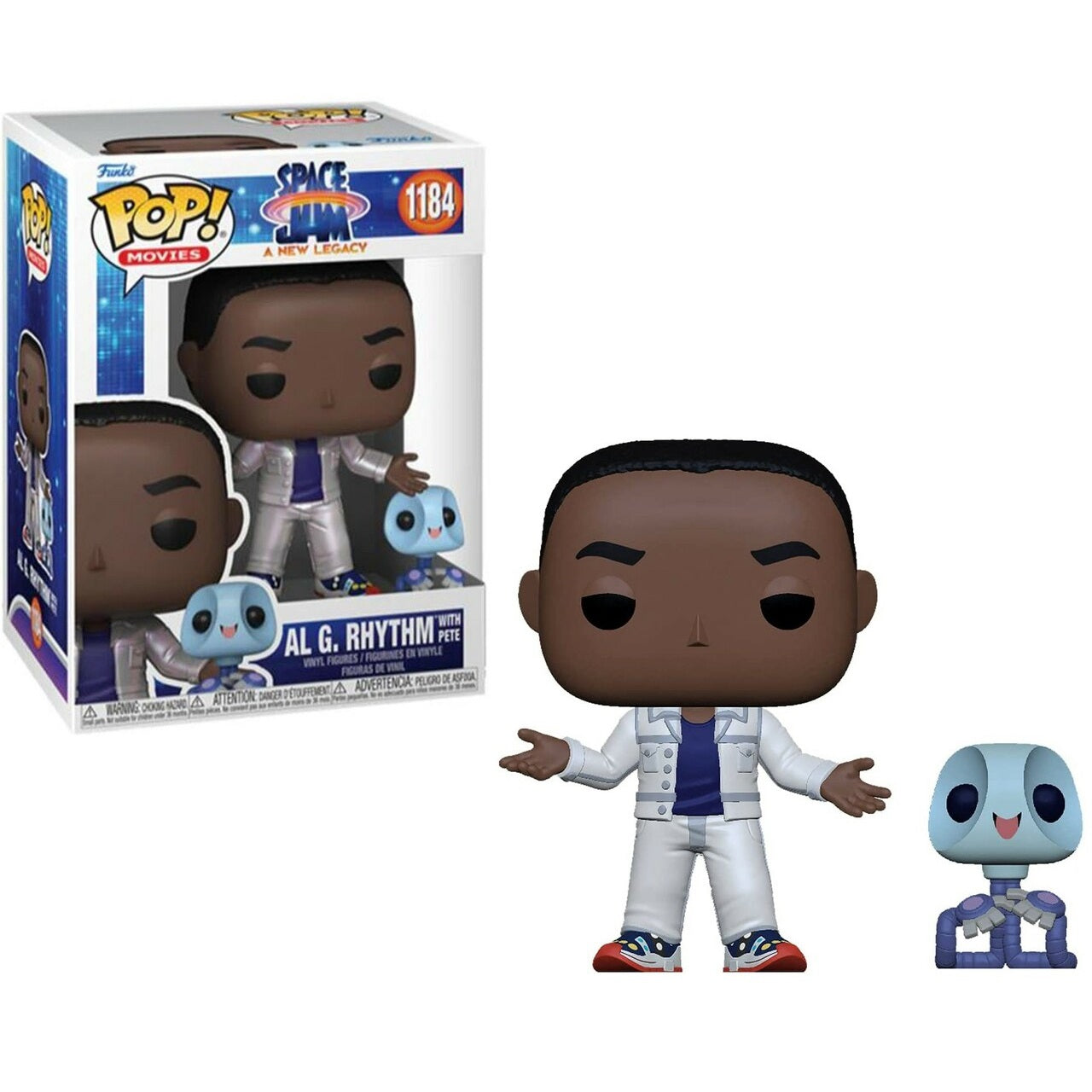 Space Jam 2 A New Legacy Pop! Vinyl Figure Al G. Rhythm w/Pete [1184] - Fugitive Toys