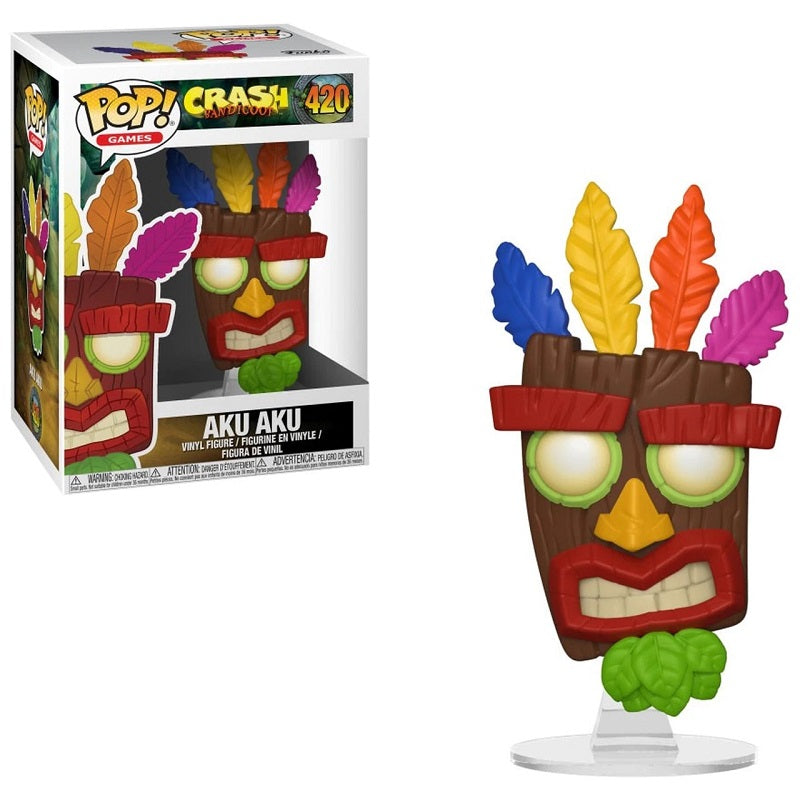 Crash Bandicoot Pop! Vinyl Figure Aku Aku [420] - Fugitive Toys