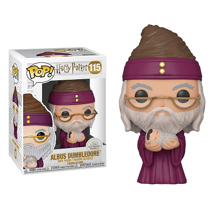 Harry Potter Pop! Vinyl Figure Albus Dumbledore (With Baby Harry) [115] - Fugitive Toys