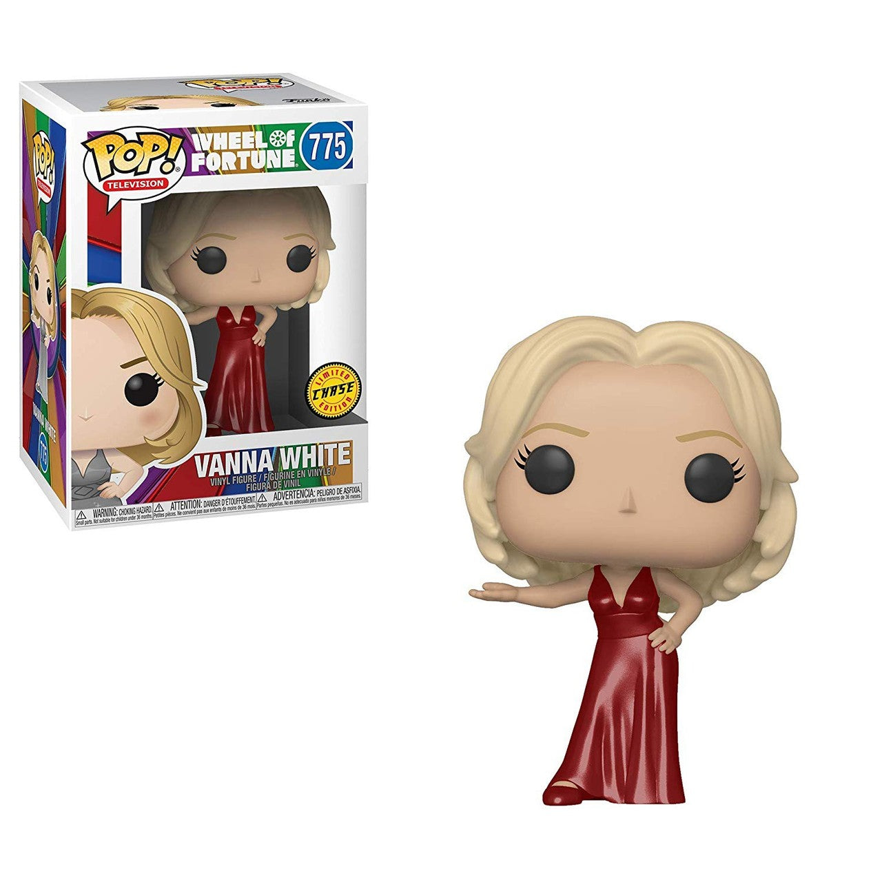 Wheel of Fortune Pop! Vinyl Figure Vanna White (Chase) [775] - Fugitive Toys