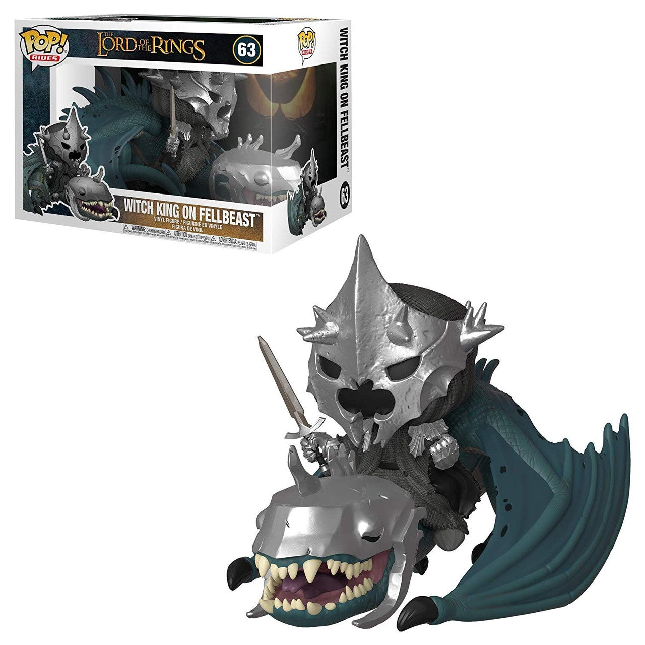 Lord of the Rings Pop! Rides Witch King with Fellbeast [63] - Fugitive Toys