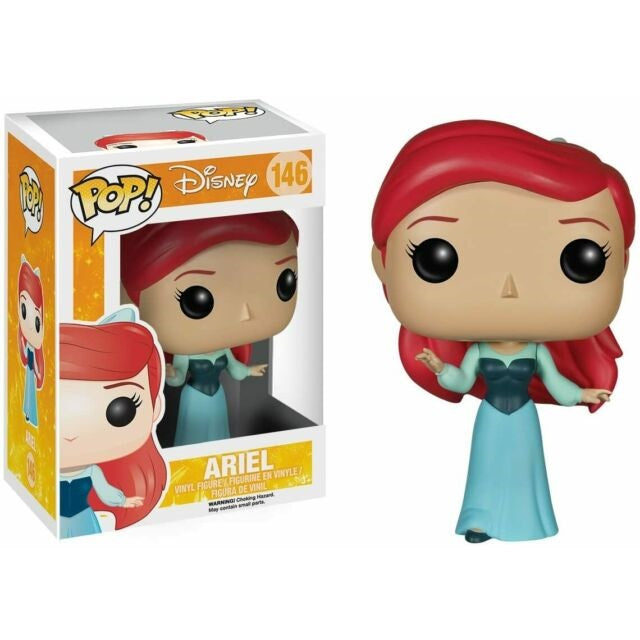 The Little Mermaid Pop! Vinyl Figure Ariel (Blue Dress) [146] - Fugitive Toys