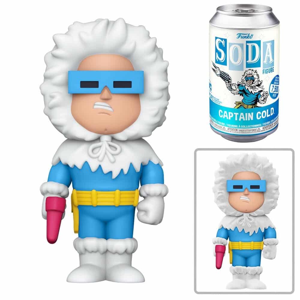 Funko Vinyl Soda Figure: DC Comics Captain Cold - Fugitive Toys