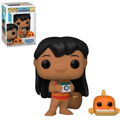 Disney Lilo & Stitch Pop! Vinyl Figure Lilo with Pudge [1047] - Fugitive Toys