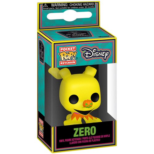 Funko Pocket Pop Keychain NBC Zero Blacklight