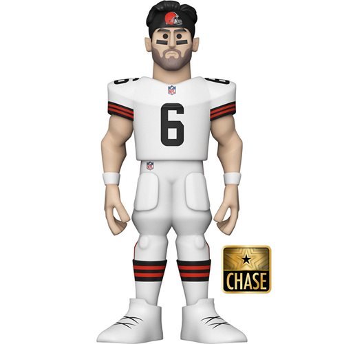 Funko Vinyl Gold Premium Figure: NFL Browns Baker Mayfield (Chase) - Fugitive Toys