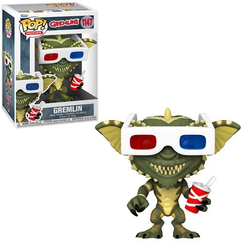 Gremlins Movie Pop! Vinyl Figure Gremlin with 3D Glasses [1147] - Fugitive Toys