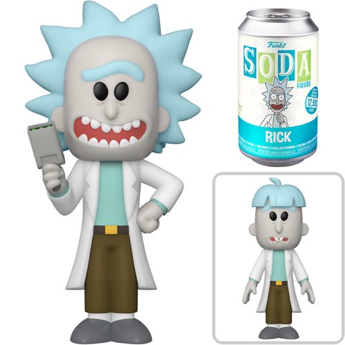 Funko Vinyl Soda Figure: Rick and Morty - Rick - Fugitive Toys