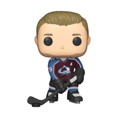 NHL Pop! Vinyl Figure Nathan MacKinnon (Home Jersey) [Colorado Avalanche] - Fugitive Toys