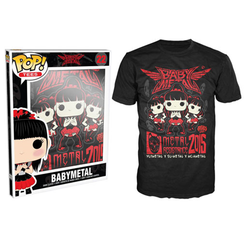 Rocks Pop! Tees Baby Metal [22] - 2X - Fugitive Toys