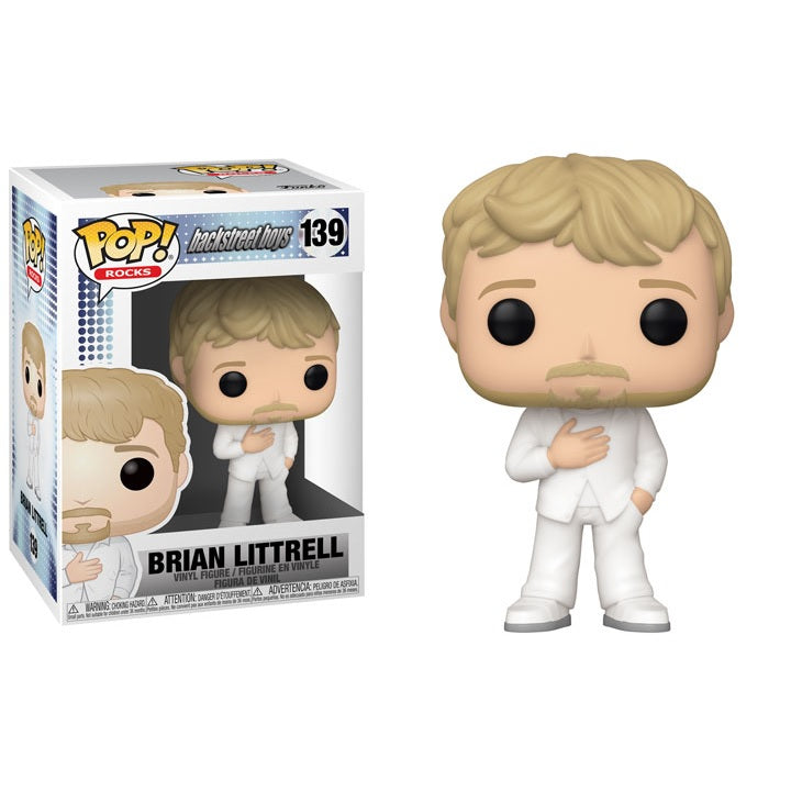 Rocks Pop! Vinyl Figure Brian Littrell [Backstreet Boys] [139] - Fugitive Toys