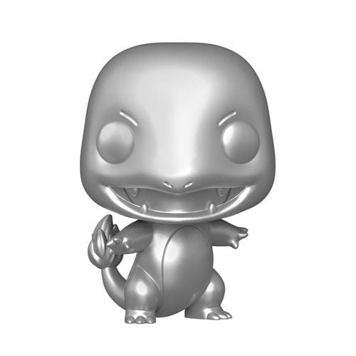 Pokemon Pop! Vinyl Figure Charmander (Metallic Silver) [455] - Fugitive Toys