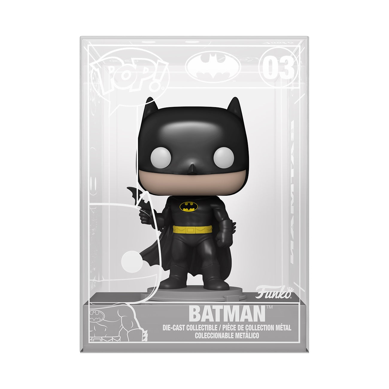 DC Heroes Pop! Die-Cast Figure 1989 Batman - Fugitive Toys