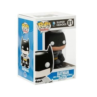 DC Universe Pop! Vinyl Figure Black Batman [01] - Fugitive Toys