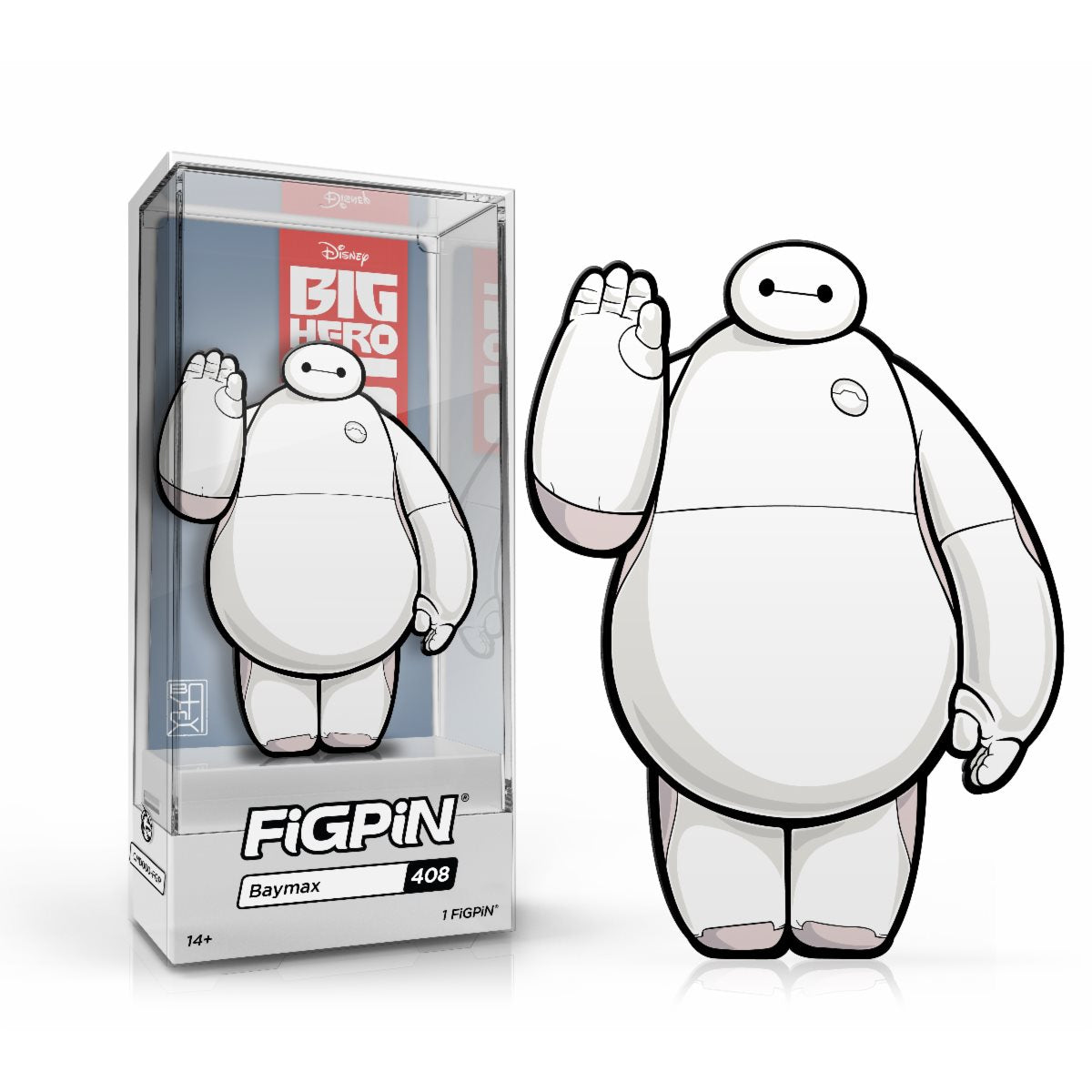 Disney Big Hero 6: FiGPiN Enamel Pin Baymax [408] - Fugitive Toys