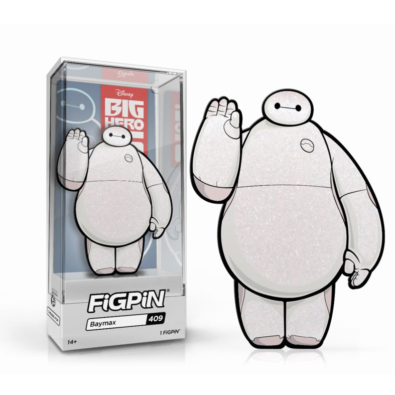 Disney Big Hero 6: FiGPiN Enamel Pin Baymax (Chase) [409] - Fugitive Toys