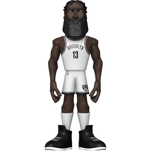 Funko Vinyl Gold Premium Figure: NBA Nets James Harden - Fugitive Toys