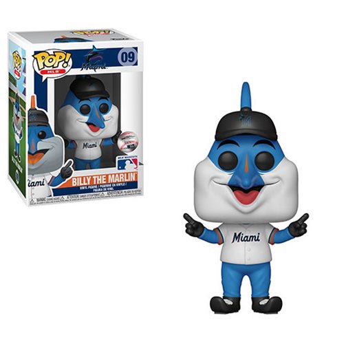 MLB Mascots Pop! Vinyl Figure Billy the Marlin [Miami Marlins] [09] - Fugitive Toys