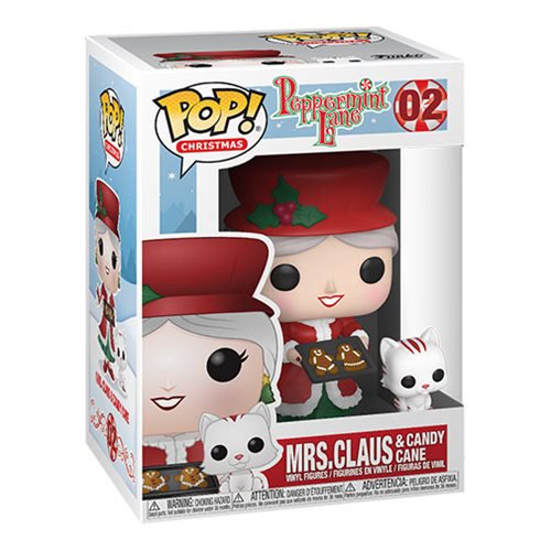 Christmas Pop! Vinyl Figure Peppermint Lane Mrs. Claus & Candy Cane [02] - Fugitive Toys