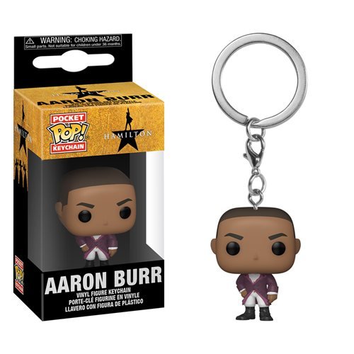 Hamilton Broadway Show Pocket Pop! Keychain Aaron Burr - Fugitive Toys