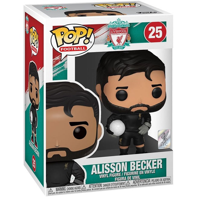 Soccer Pop! Vinyl Figure Alisson Becker [Liverpool] [25] - Fugitive Toys