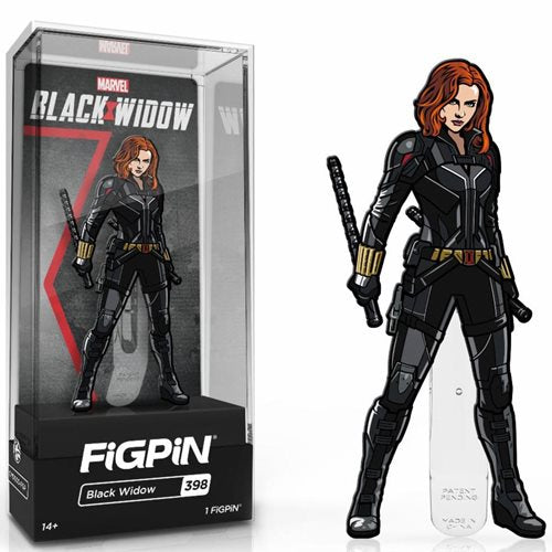 Marvel Black Widow: FiGPiN Enamel Pin Black Widow [398] - Fugitive Toys