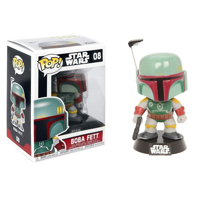 Star Wars Pop! Vinyl Figure Boba Fett [Black Box] [08] - Fugitive Toys