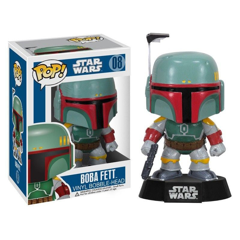 Star Wars Pop! Vinyl Bobblehead Boba Fett [08] - Fugitive Toys