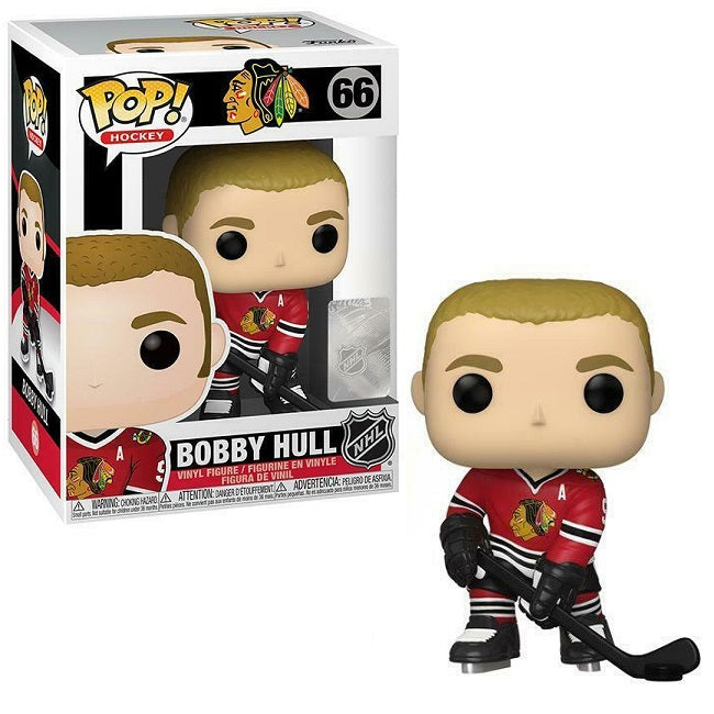 NHL Legends Pop! Vinyl Figure Bobby Hull (Chicago Blackhawks) [66] - Fugitive Toys