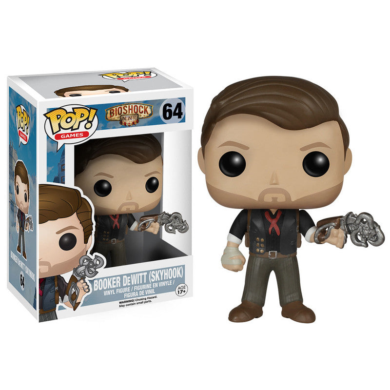 Bioshock: Infinite Pop! Vinyl Figure Booker DeWitt with Skyhook - Fugitive Toys