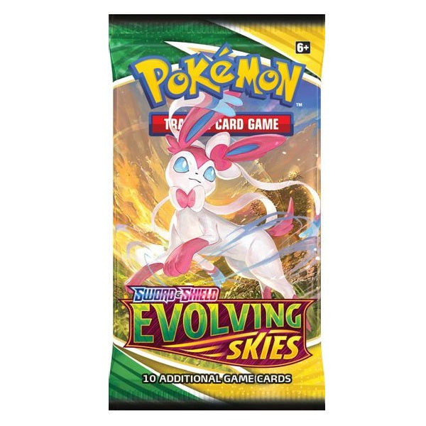 Pokemon Trading Card Game Sword & Shield Evolving Skies Booster Pack - Fugitive Toys