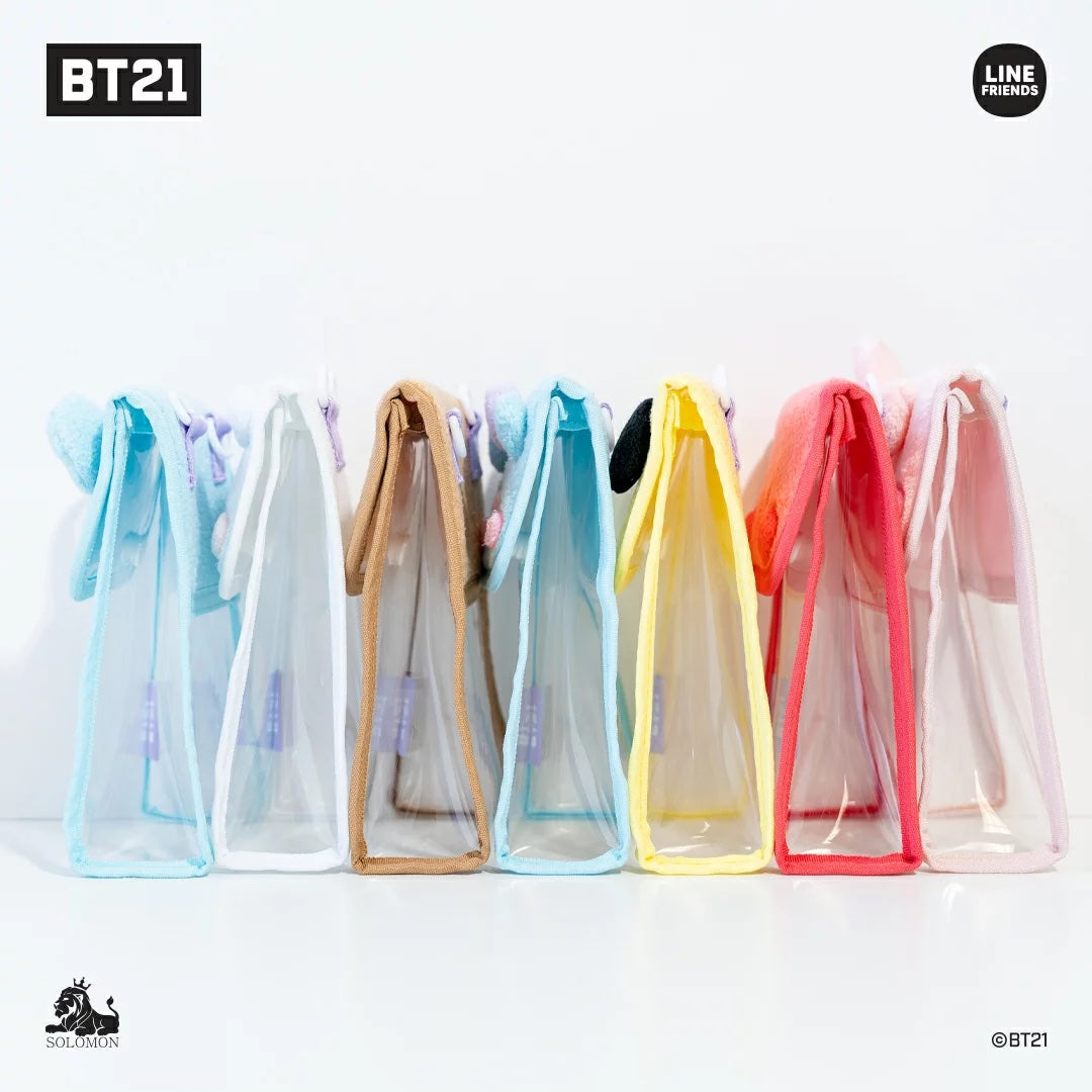 BT21 Minini Clear PVC Bag - Cooky - Fugitive Toys