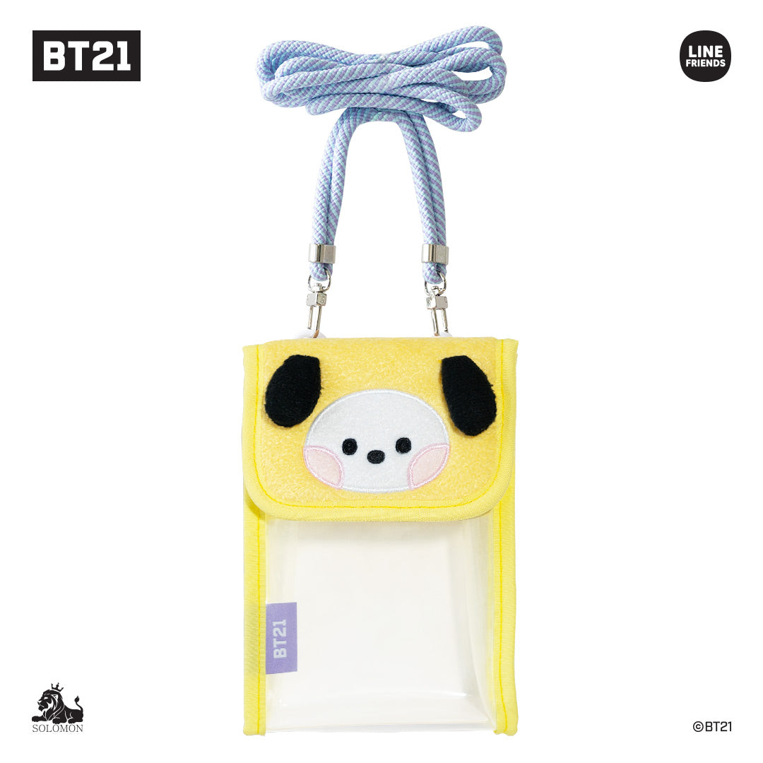 BT21 Minini Clear PVC Bag - Chimmy - Fugitive Toys