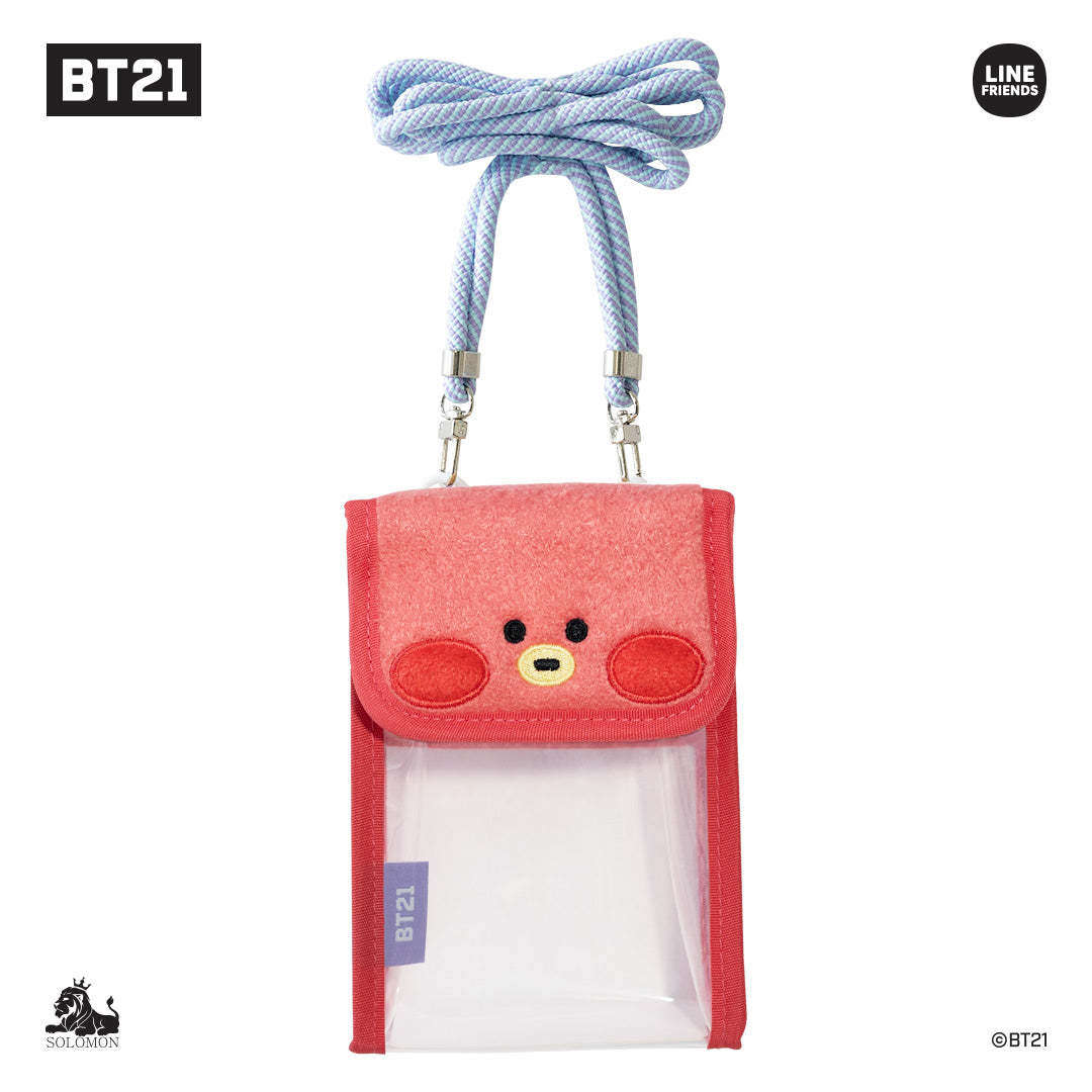 BT21 Minini Clear PVC Bag - Tata - Fugitive Toys