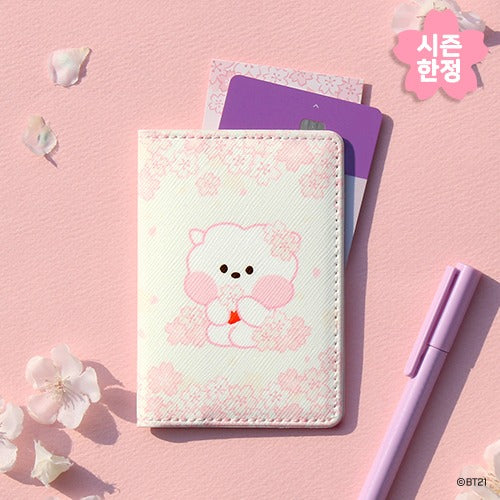 BT21 Card Case Cherry Blossom Minini - RJ - Fugitive Toys