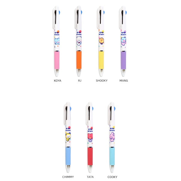 BT21 Minini 3 Color Ballpoint Pen - Chimmy - Fugitive Toys