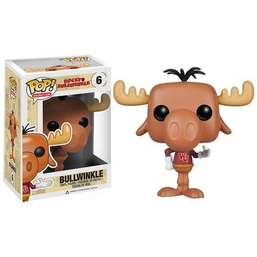 Rocky & Bullwinkle Pop! Vinyl Figure Bullwinkle - Fugitive Toys