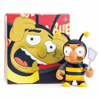 Kidrobot x The Simpsons Bumblebee Man 6" Yellow Figure - Fugitive Toys