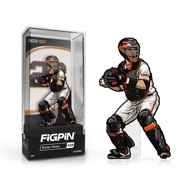 MLB San Francisco Giants FiGPiN Enamel Pin Buster Posey [428] - Fugitive Toys