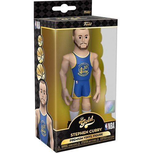 Funko Vinyl Gold Premium Figure: NBA Warriors Stephen Curry - Fugitive Toys