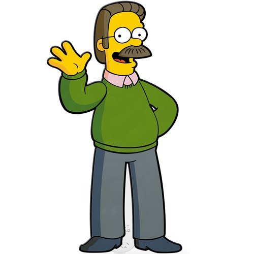 The Simpsons: FiGPiN Enamel Pin Ned Flanders [871] - Fugitive Toys