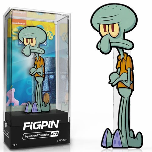 Spongebob Squarepants: FiGPiN Enamel Pin Squidward Tentacles [470] - Fugitive Toys